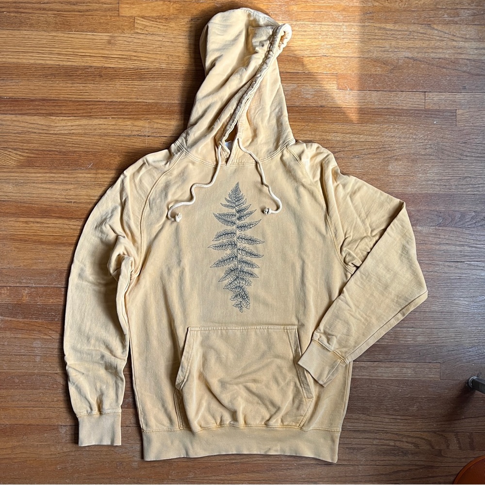 ❄️Mid-weight unisex vintage wash 100% cotton hoodie